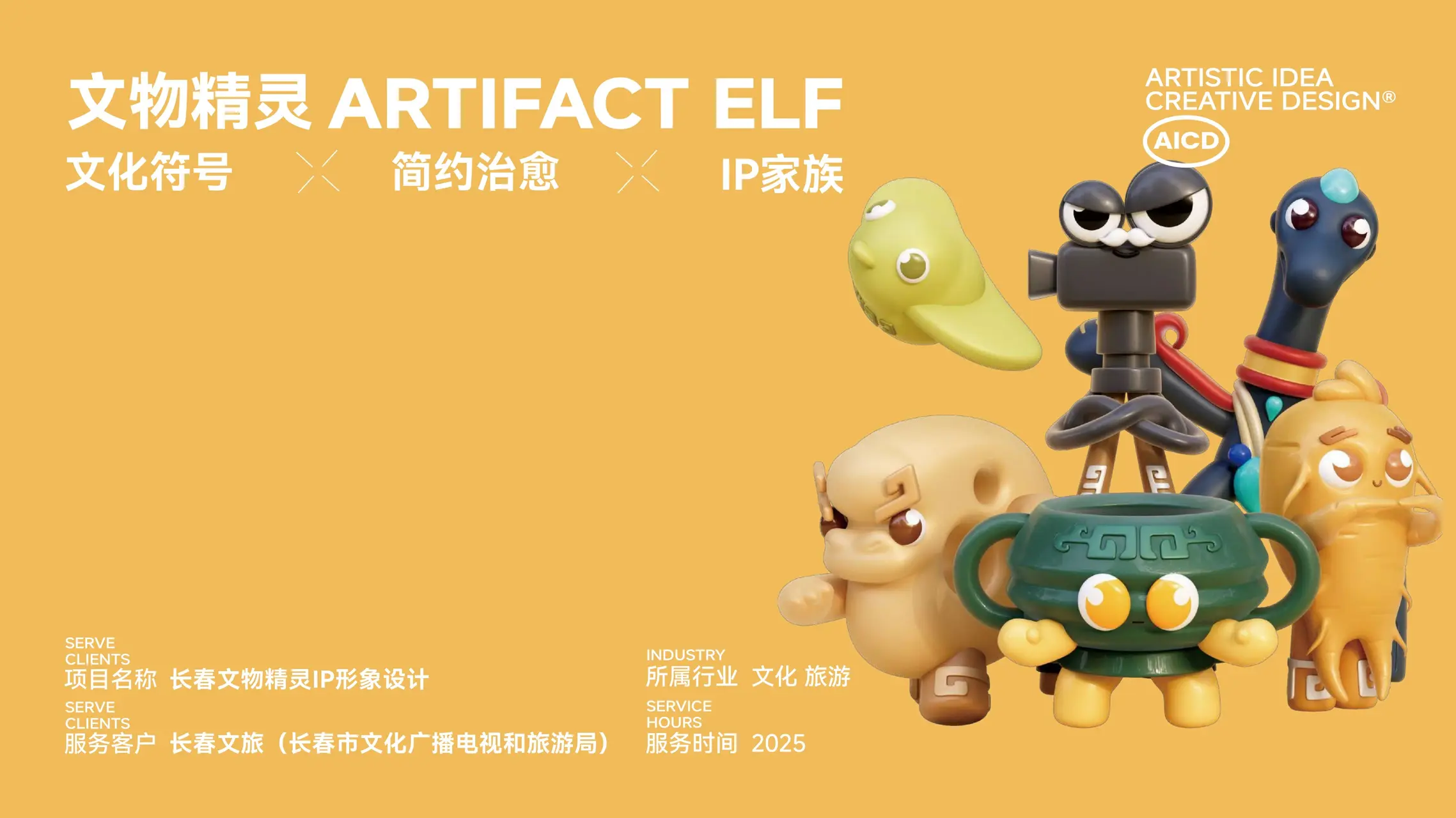 长春文物精灵 IP设计案例