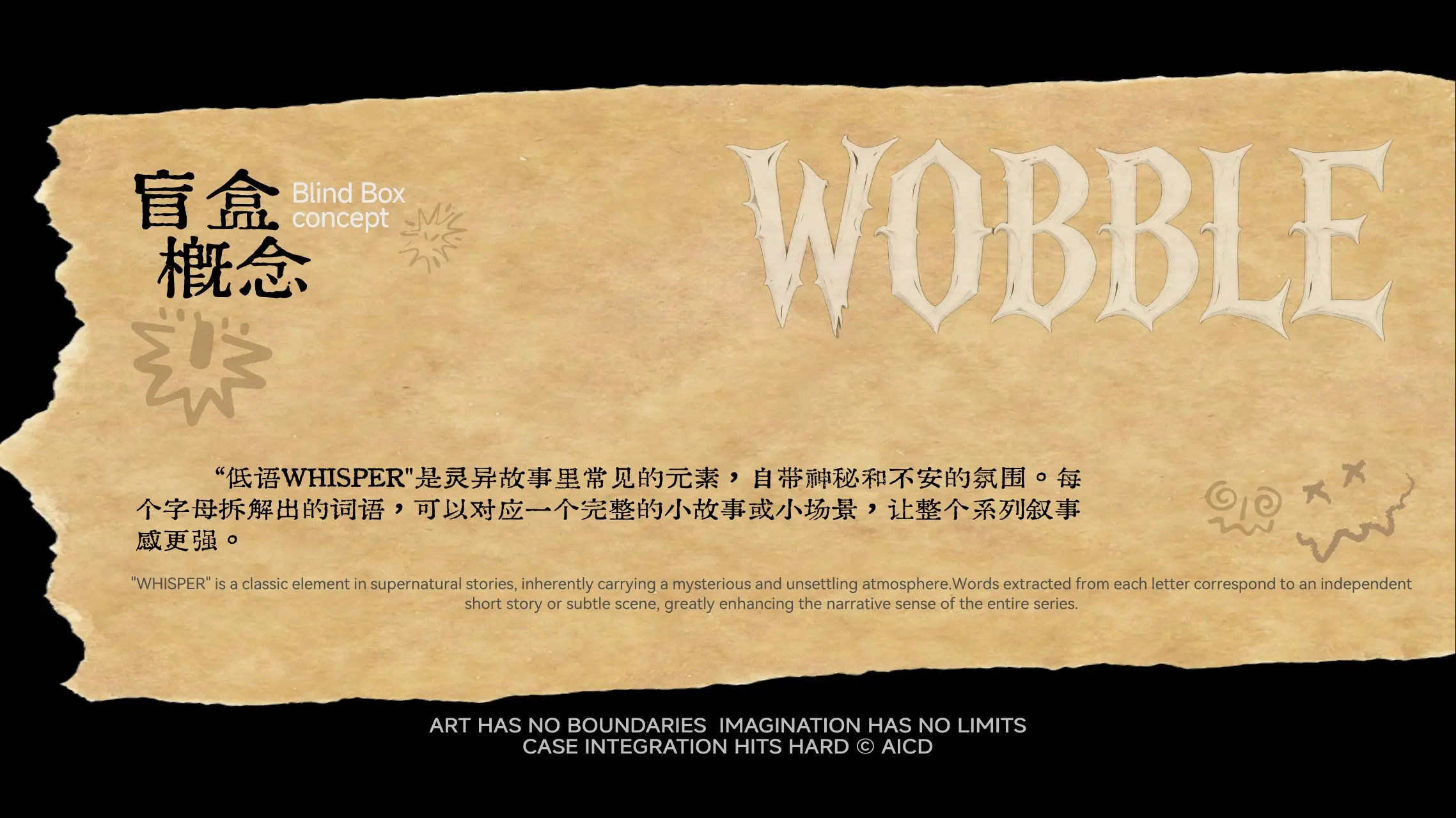 WOBBLE 盲盒概念 AICD 自主案例
